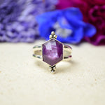 Ruby Split Band Ring (Size 7)
