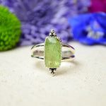 Green Kyanite Split Band Ring (Size 10)